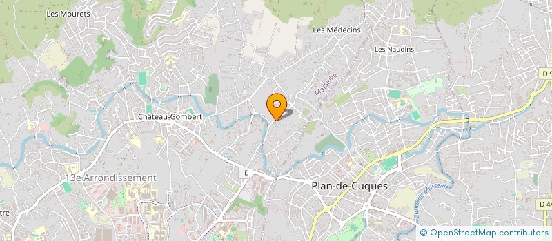 localisation de l'entreprise MADAME THI LY  MARSEILLE