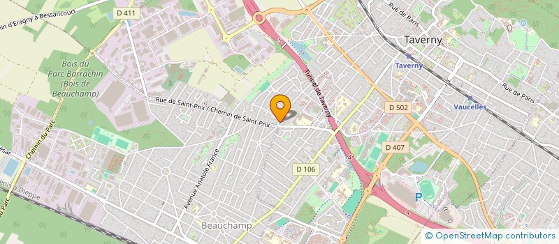 localisation de l'entreprise MADAME THI-LY OGEE à TAVERNY