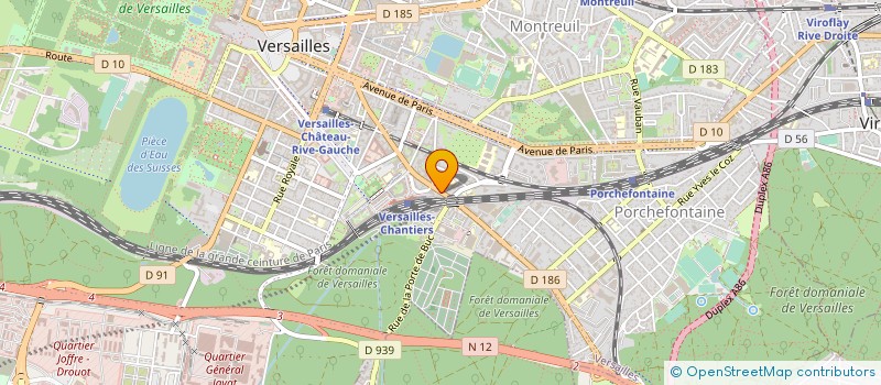 localisation de l'entreprise MADAME THI MAI à VERSAILLES