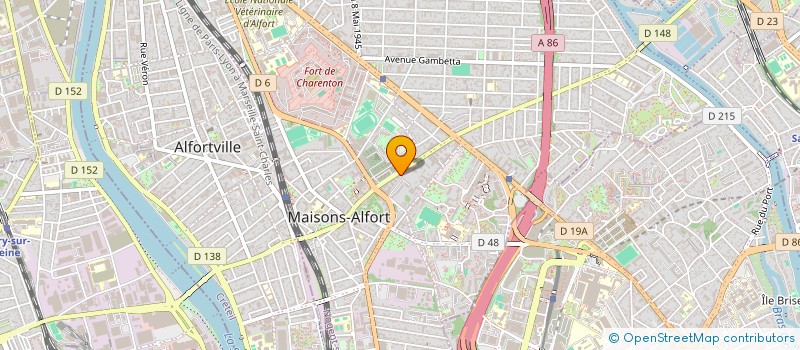 localisation de l'entreprise MADAME THI MAI ANH KIM  MAISONS-ALFORT