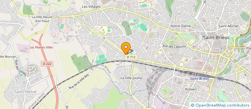 localisation de l'entreprise MADAME THI MINH HIEU PHAN à SAINT-BRIEUC