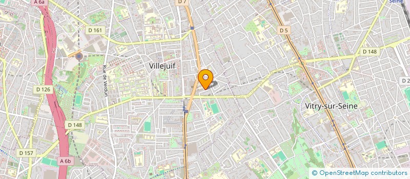 localisation de l'entreprise MADAME THI MINH TRANG NGUYEN  VILLEJUIF