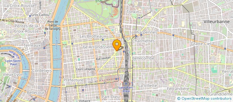 localisation de l'entreprise MADAME THI NGO  LYON 6EME