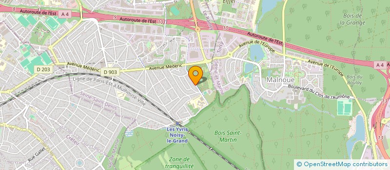 localisation de l'entreprise MADAME THI NGOC CHAU DANG à VITRY-SUR-SEINE