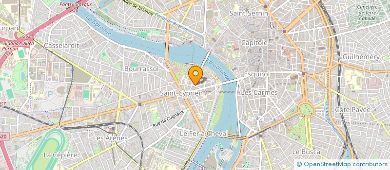 localisation de l'entreprise MADAME THI NGOC GIAU TRUONG à TOULOUSE