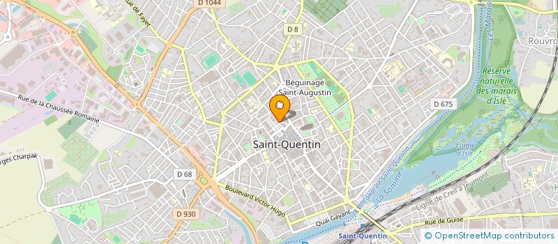 localisation de l'entreprise MADAME THI NGUYEN à SAINT-QUENTIN