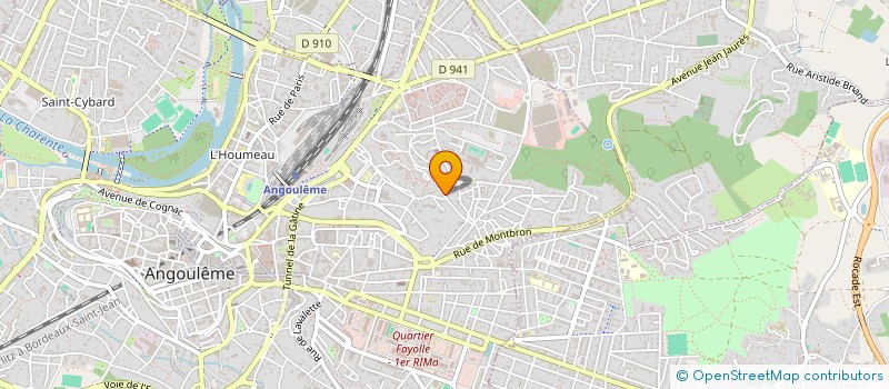 localisation de l'entreprise MADAME THI NGUYEN à ANGOULEME