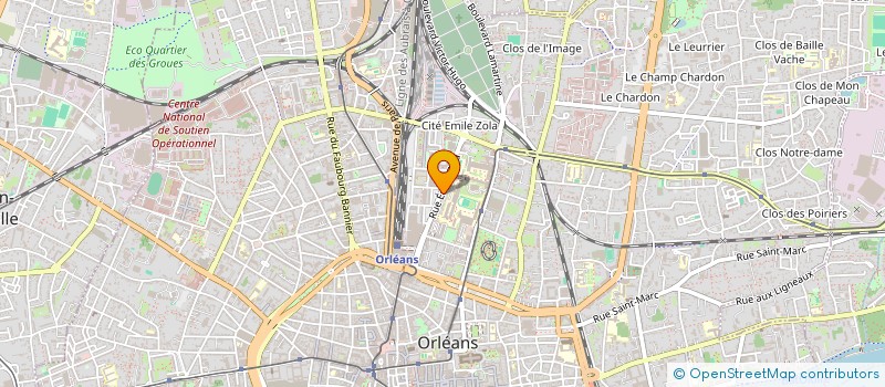 localisation de l'entreprise MADAME THI NGUYEN à ORLEANS