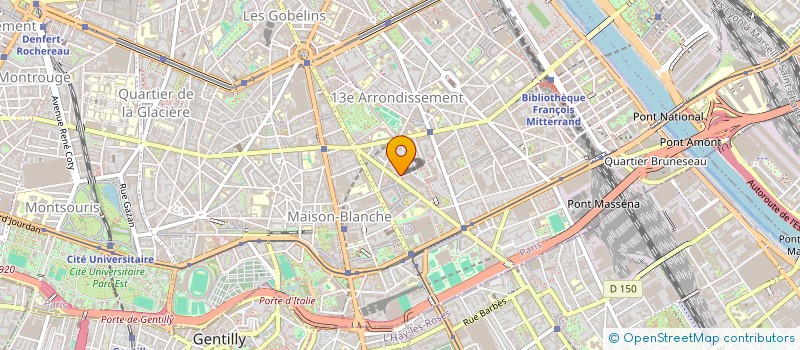 localisation de l'entreprise MADAME THI NGUYEN à PARIS