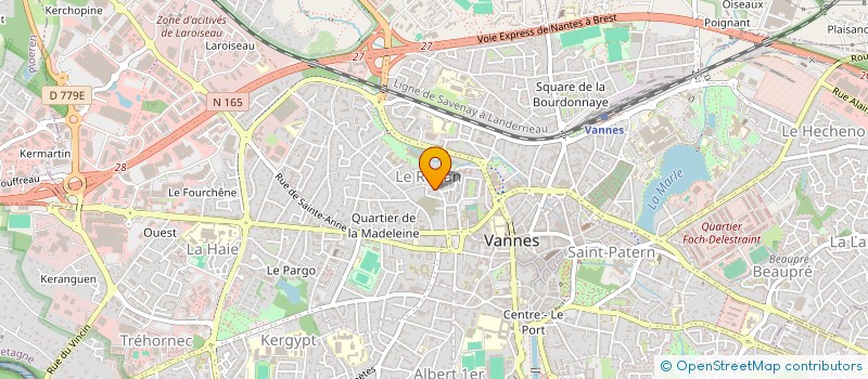 localisation de l'entreprise MADAME THI NGUYEN à VANNES