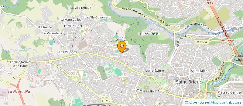 localisation de l'entreprise MADAME THI NGUYEN à SAINT-BRIEUC