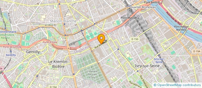 localisation de l'entreprise MADAME THI NGUYEN  IVRY SUR SEINE