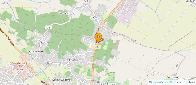 localisation de l'entreprise MADAME THI NGUYEN  ROYAN