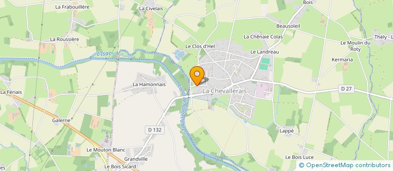 localisation de l'entreprise MADAME THI NGUYEN  LA CHEVALLERAIS