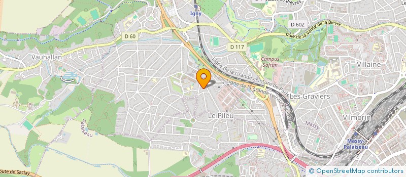 localisation de l'entreprise MADAME THI NGUYEN  IGNY