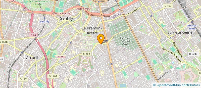 localisation de l'entreprise MADAME THI NGUYEN à LE KREMLIN-BICETRE