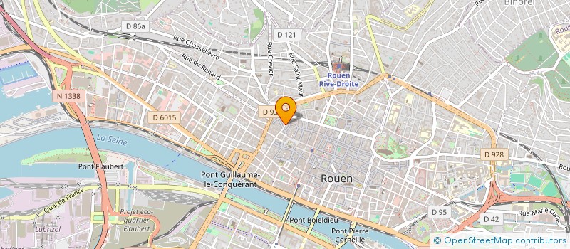 localisation de l'entreprise MADAME THI NGUYEN  ROUEN