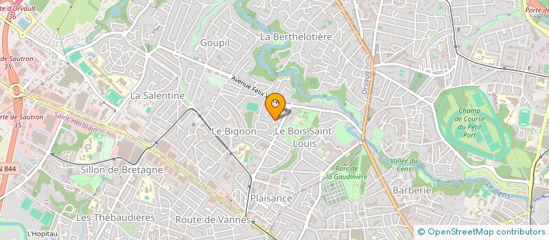 localisation de l'entreprise MADAME THI NGUYEN TRAN UYEN à ORVAULT