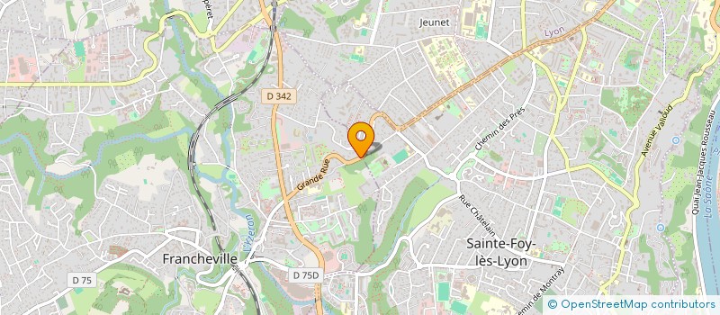 localisation de l'entreprise MADAME THI NHI BUI  FRANCHEVILLE