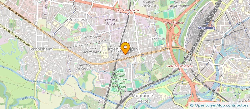 localisation de l'entreprise MADAME THI NHIEN NGUYEN à STRASBOURG