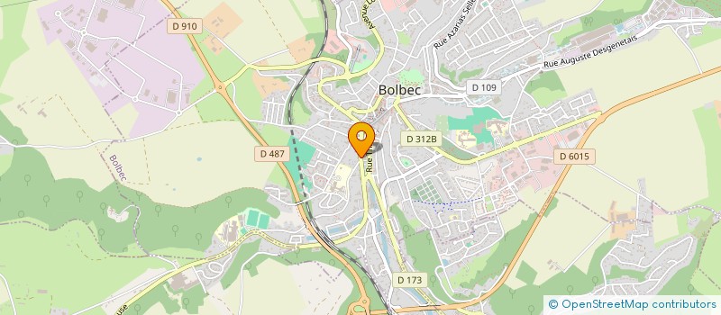 localisation de l'entreprise MADAME THI PHAM  BOLBEC