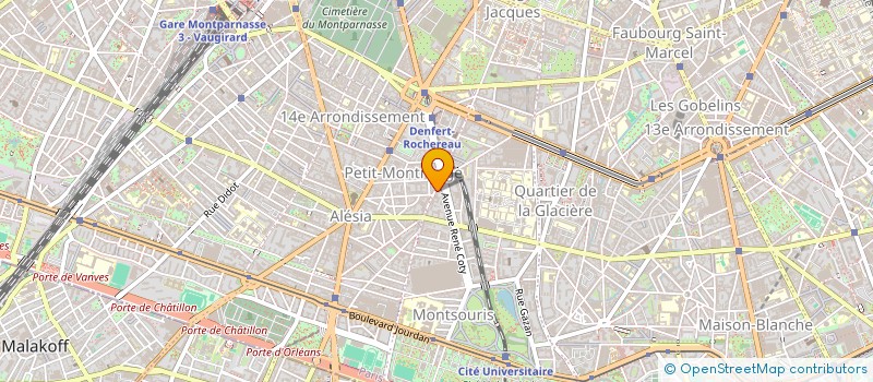 localisation de l'entreprise MADAME THI PHAN à PARIS