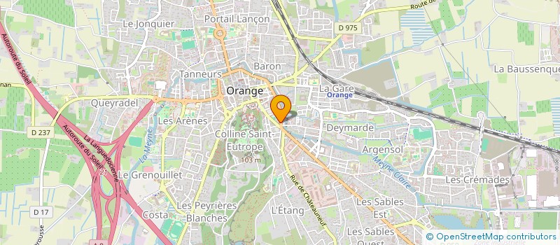 localisation de l'entreprise MADAME THI PHAN  ORANGE