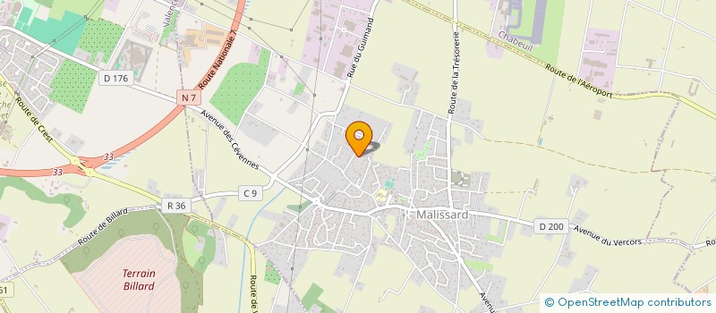 localisation de l'entreprise MADAME THI PHAN  MALISSARD