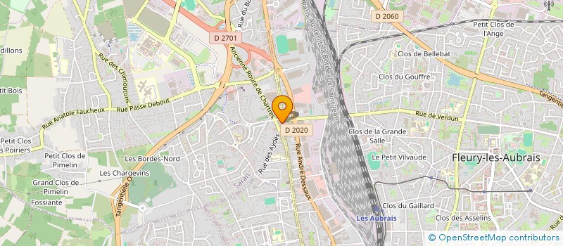 localisation de l'entreprise MADAME THI SONE LO à SARAN