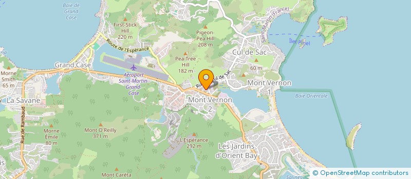 localisation de l'entreprise MADAME THI THANG NGUYEN  SAINT MARTIN