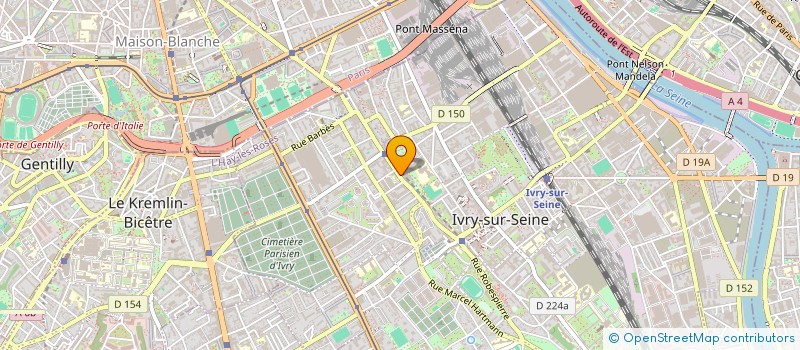 localisation de l'entreprise MADAME THI-THANH-HUYEN DOAN  IVRY-SUR-SEINE