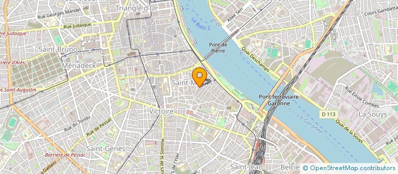 localisation de l'entreprise MADAME THI-THANH NGUYEN  BORDEAUX