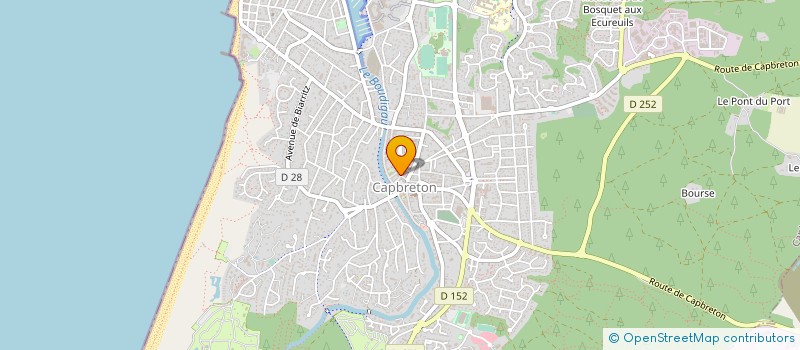 localisation de l'entreprise MADAME THI THO PHAM  CAPBRETON