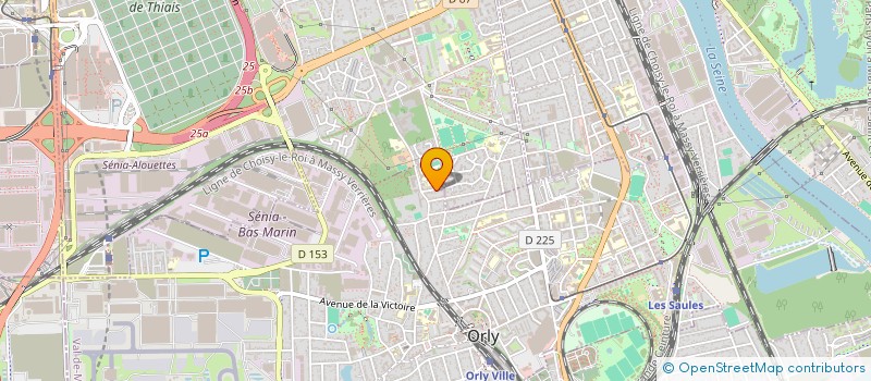 localisation de l'entreprise MADAME THI THU HA HOANG  ORLY