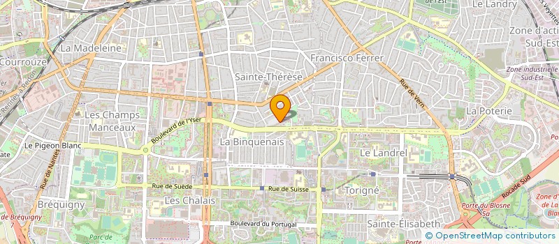 localisation de l'entreprise MADAME THI THU HA NGUYEN à RENNES