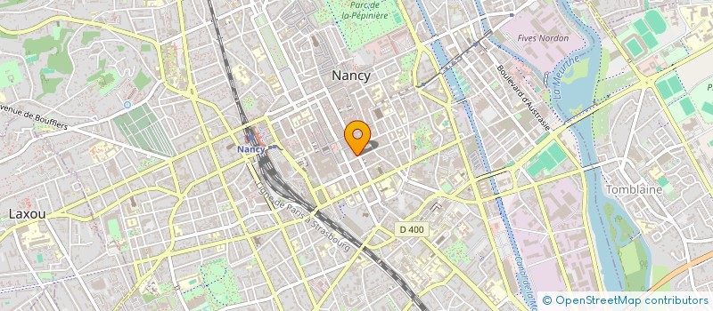 localisation de l'entreprise MADAME THI THU NGUYEN à NANCY