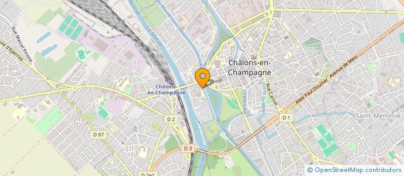 localisation de l'entreprise MADAME THI THUY PHUONG NGO  CHALONS-EN-CHAMPAGNE