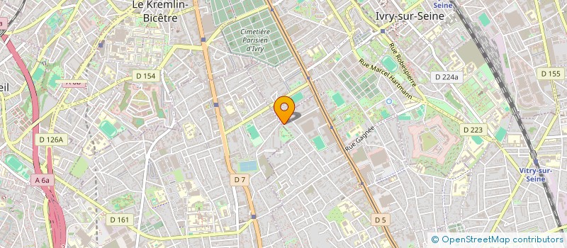 localisation de l'entreprise MADAME THI THUY PHUONG NGUYEN  VITRY-SUR-SEINE