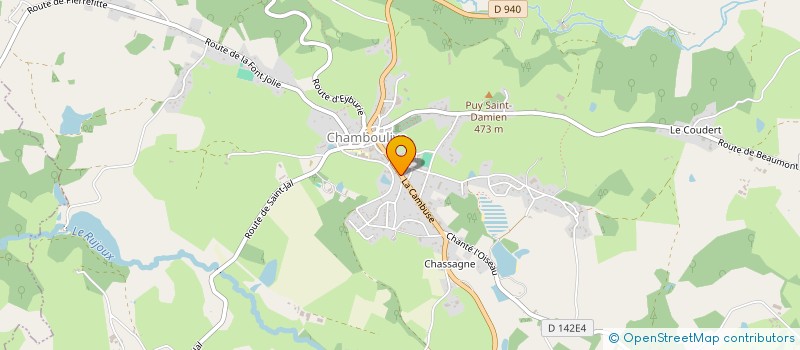 localisation de l'entreprise MADAME THI-THUY-TRANG NGUYEN  CHAMBOULIVE