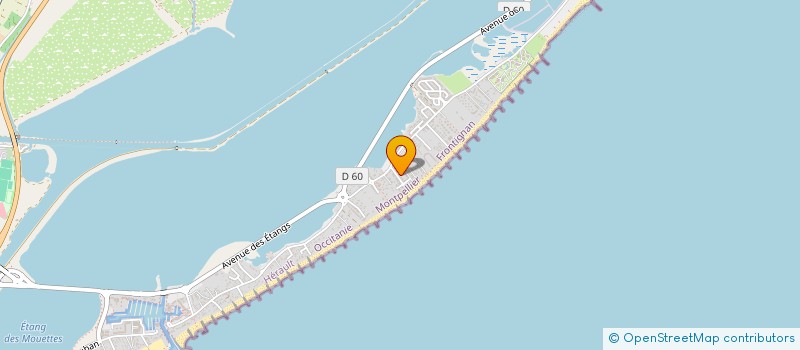 localisation de l'entreprise MADAME THI THUY VU HUYNH à FRONTIGNAN