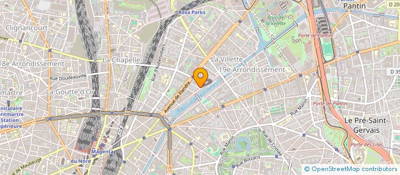 localisation de l'entreprise MADAME THI TRAN à PARIS