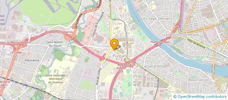 localisation de l'entreprise MADAME THI TRAN à TOULOUSE