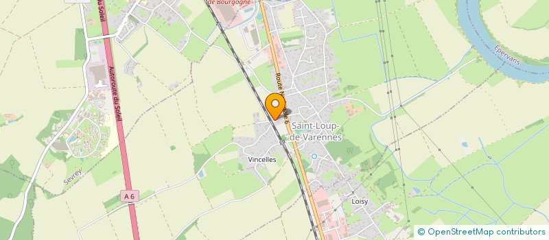 localisation de l'entreprise MADAME THI TRAN  SAINT-LOUP-DE-VARENNES