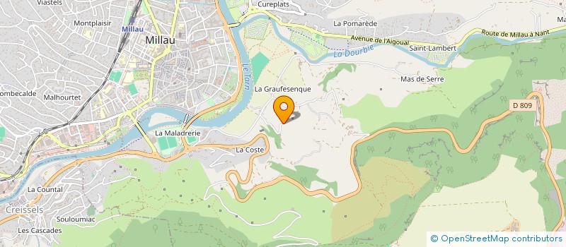 localisation de l'entreprise MADAME THI-TY NGUYEN  MILLAU