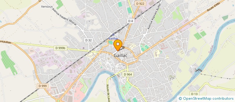 localisation de l'entreprise MADAME THI VAN AN à GAILLAC