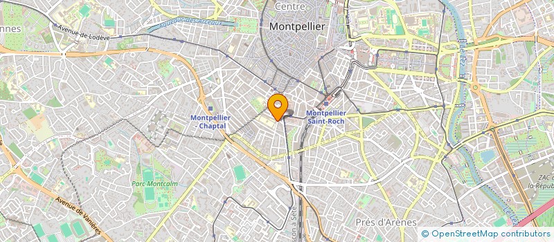 localisation de l'entreprise MADAME THI VU à MONTPELLIER