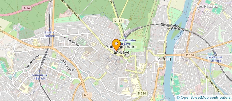 localisation de l'entreprise MADAME THI VU à SAINT-GERMAIN-EN-LAYE