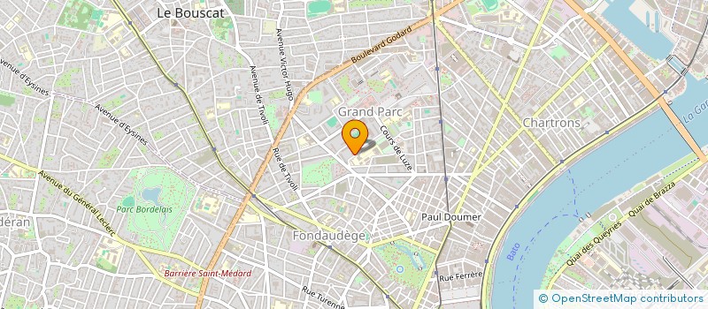 localisation de l'entreprise MADAME THIANE DIAGNE à BORDEAUX