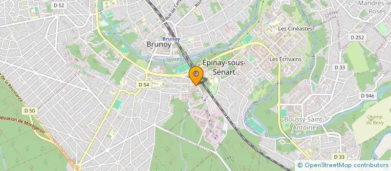 localisation de l'entreprise MADAME THIBAUD FROMENT à EPINAY-SOUS-SENART