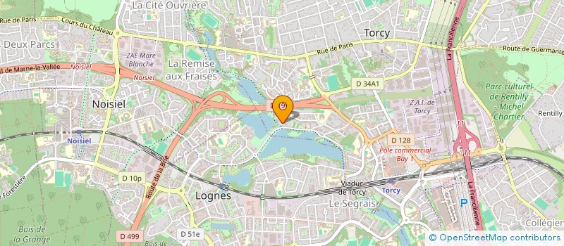 localisation de l'entreprise MADAME THIDA NAVARY TEP  TORCY